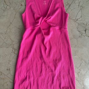 Aerie Fuchsia Knotted Mini Dress M